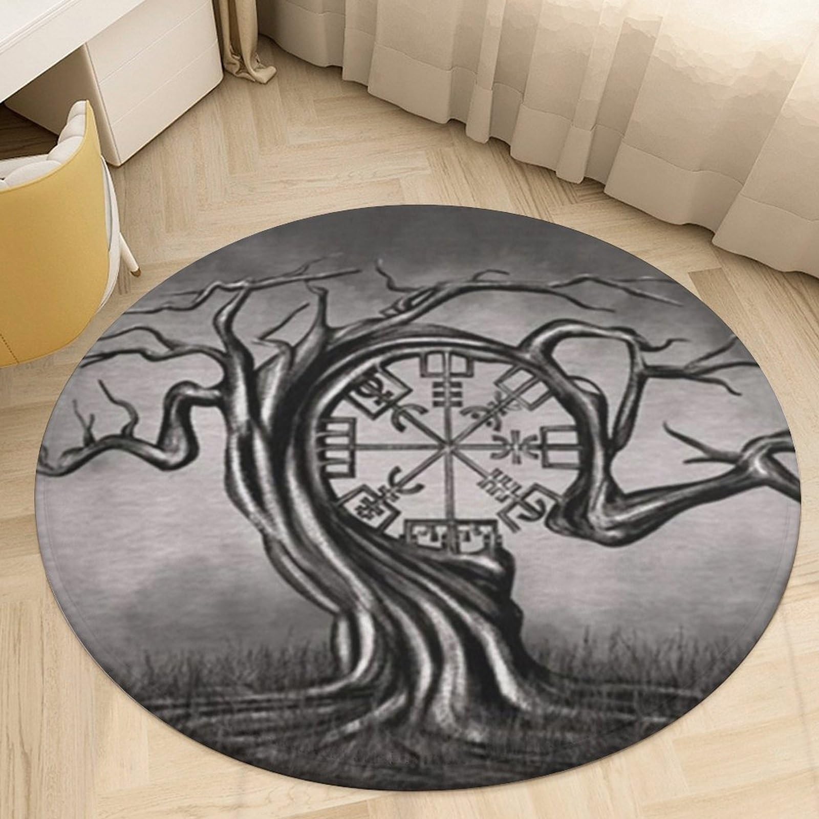 Tapis salon Viking antidérapant idéal sous une chaise de bureau ou salon