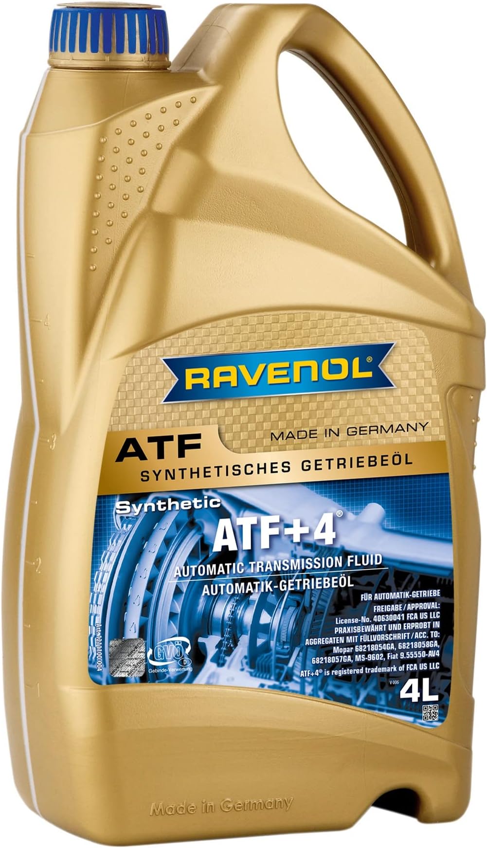 ATF + 4 Fluid 4 Litres