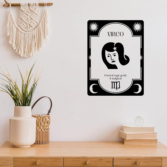 Vinyl Wall Art Decal - Zodiac Cards - 15