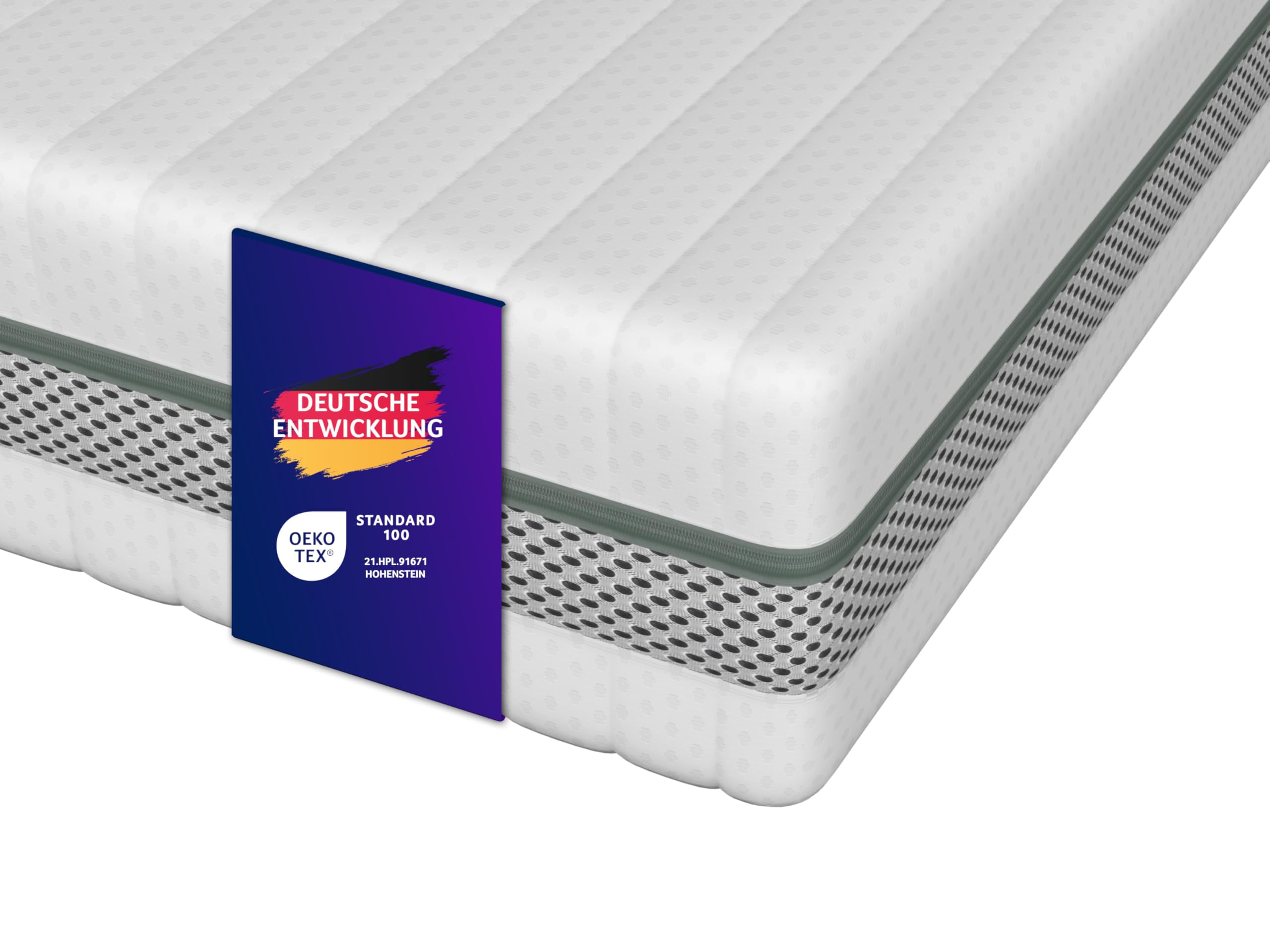 7-Zone koudschuim traagschuim matras | 19 cm hoog | Vanaf € 179 - Boxspringbedden