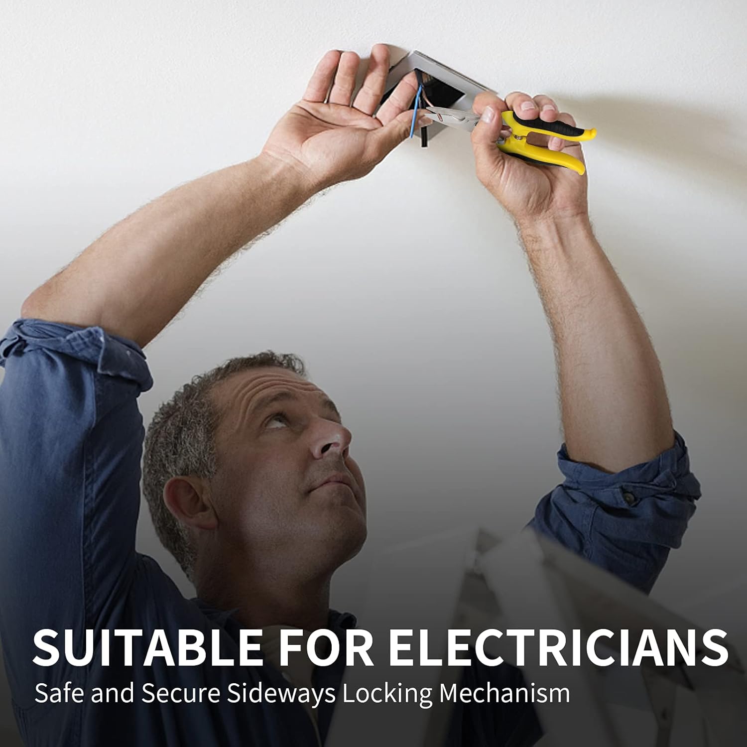 Scissors Heavy Duty, Shears, Multifunction Heavy Duty Scissors, Easily Portable Utility Scissors for Working Technicians, Electricians, Stainless Steel Tool Industrial Shears for Household. : Tools & Home Improvement