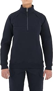 Women's Cotton Job Quarter Zip Shirt