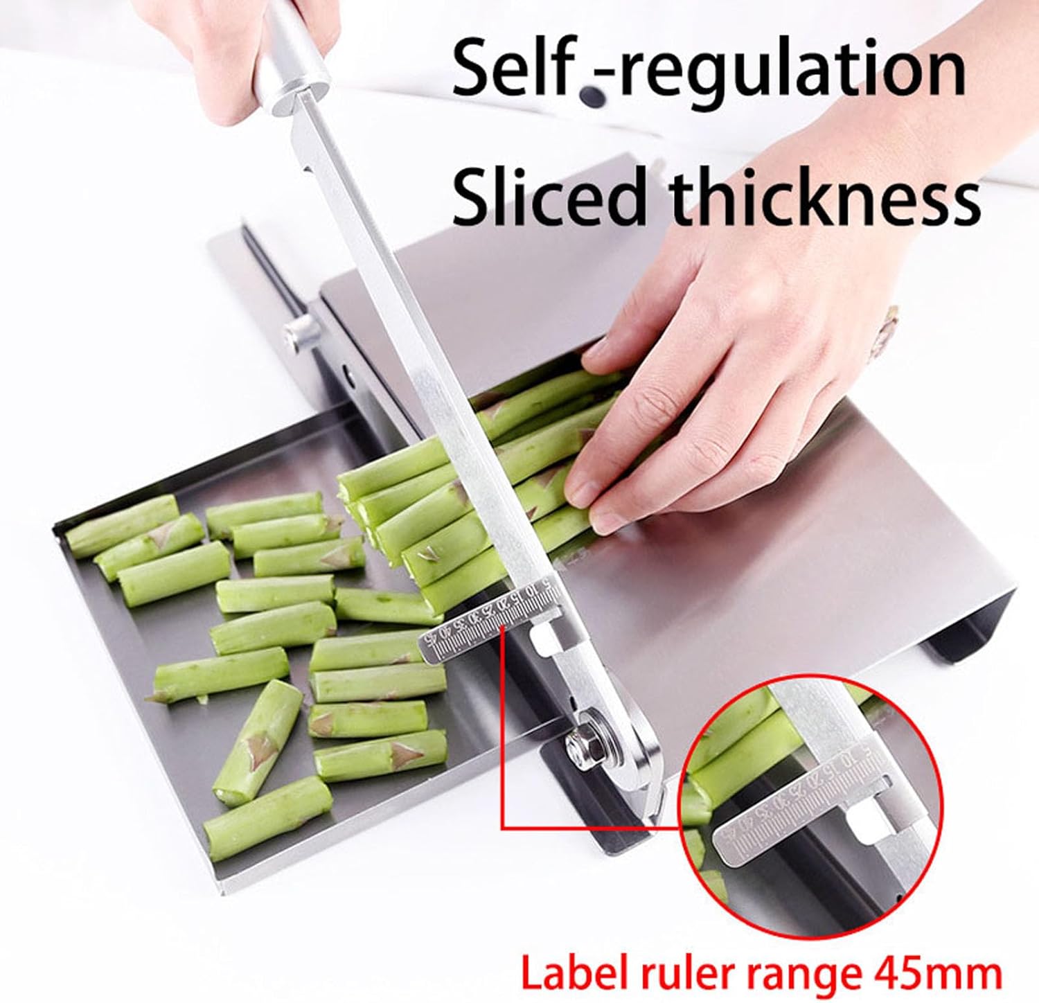 Stainless Steel Frozen Meat Slicer,Machine Bone Saw Machine Meat Slicer Chicken Duck Fish Lamb Meat Bone Cutting Machine(Multifunctional Slicer)