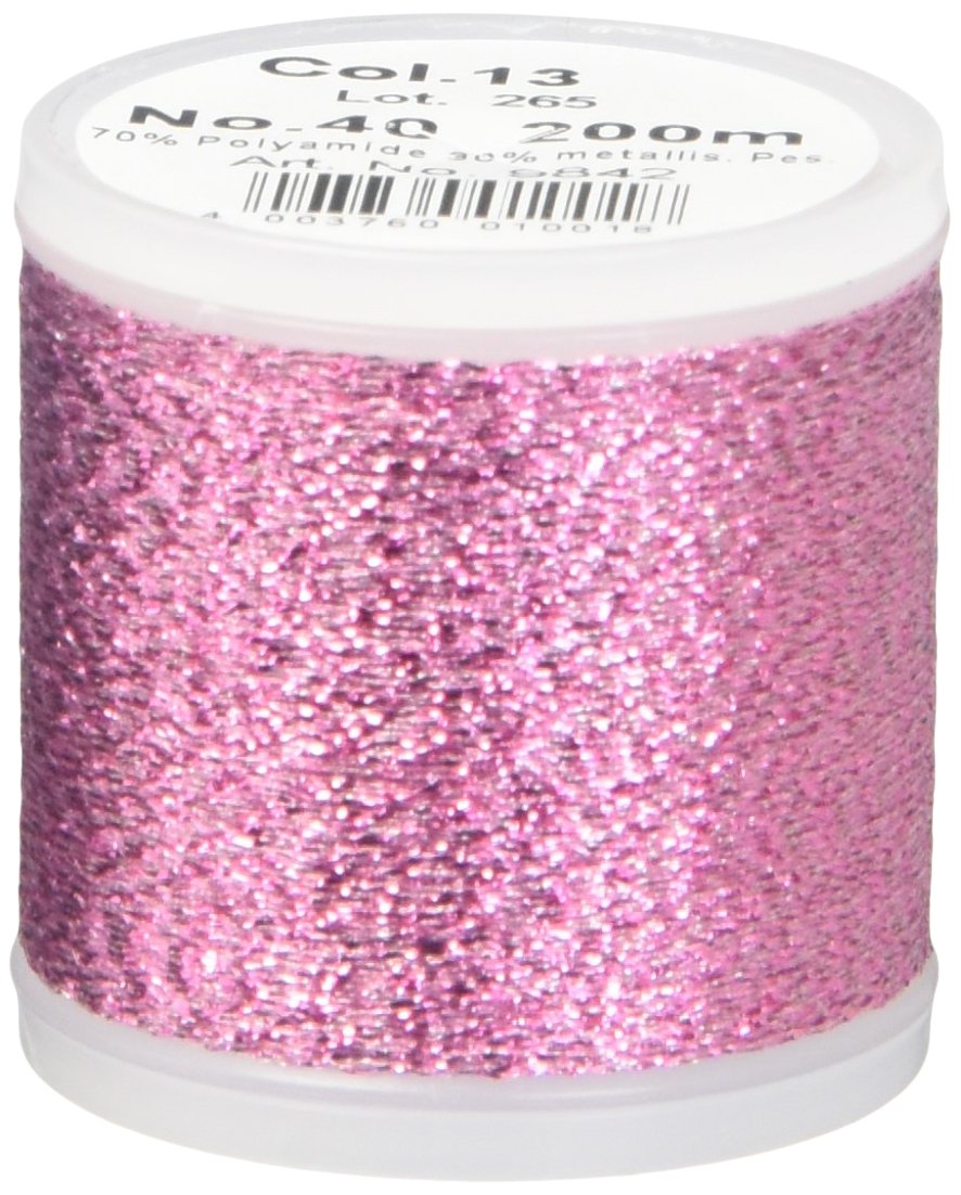 Madeira 9842484 Metallic Nylon/Polyester Embroidery Thread, 40wt/220 yd