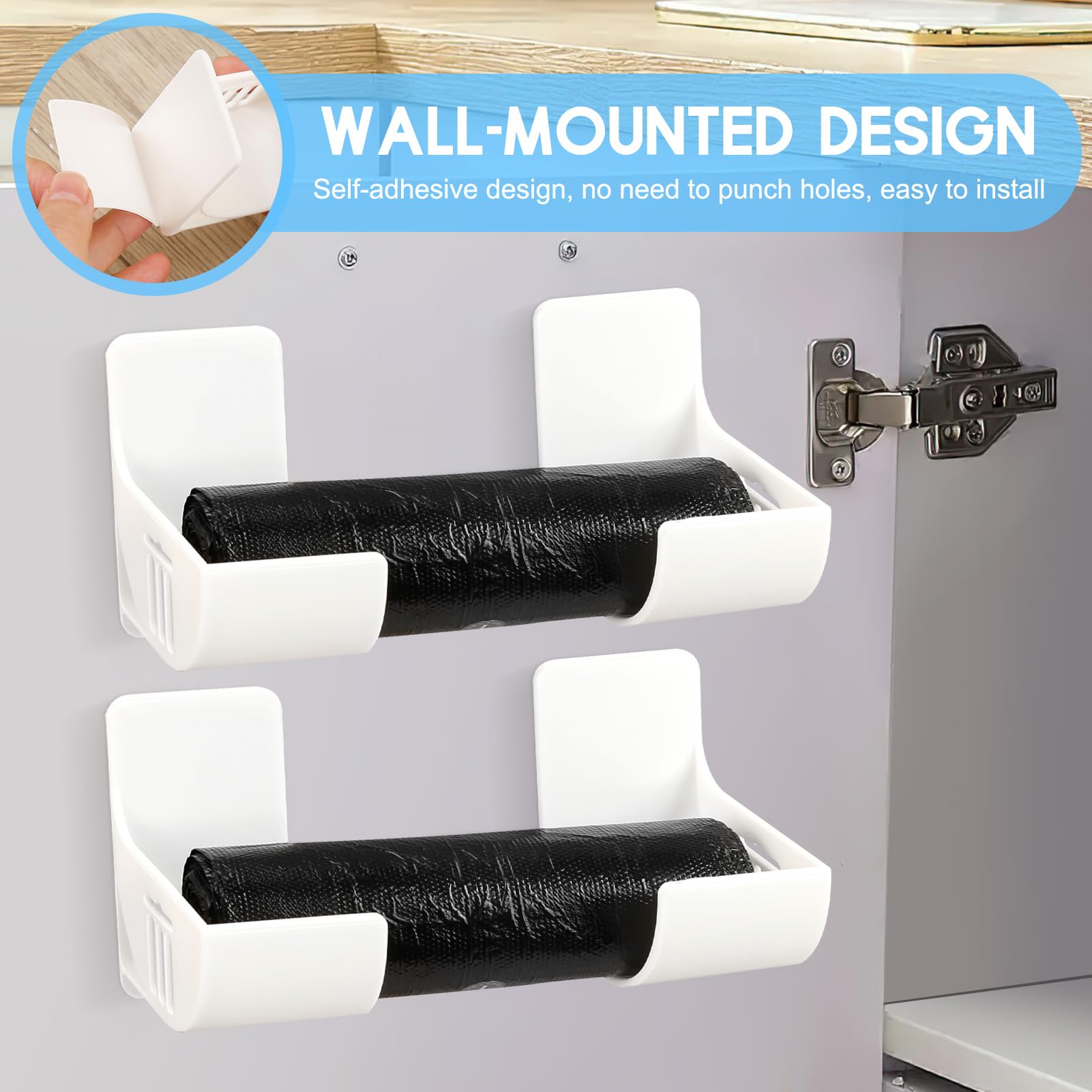 4 stuks Folie opbergrek | Keuken Fooil Wraps Rack