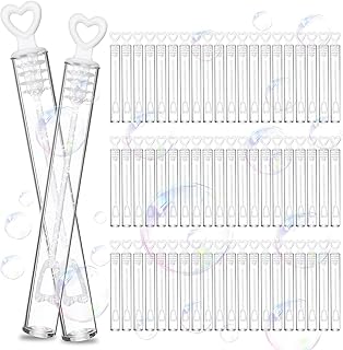 60 Stück Seifenblasen Hochzeit Seifenblasen Befüllt,Wedding Bubbles,Seifenblasens Set mit Herzgriff,Gastgeschenke für die Hochzeit Taufe Geburtstag Verlobung,Seifenblasens Herzform Mini Bubbles
