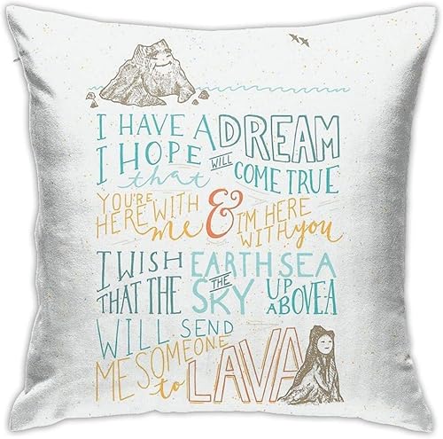 KIILA I Lava You Home - Fundas de almohada decorativas para sofá, sofá, 18 x 18 pulgadas
