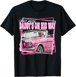 Funny Daddy's Home Trump Pink 2024 Take America Back 2024 T-Shirt