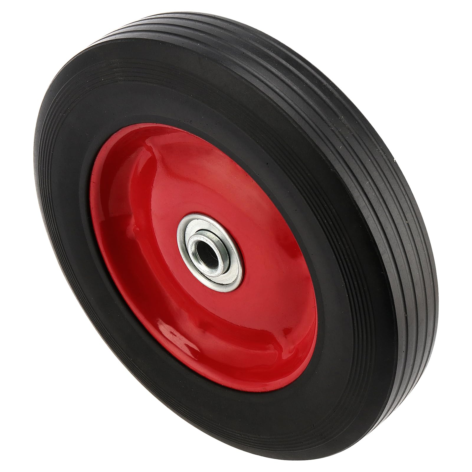 4 PCS 8 x 1.75 Inch Solid Rubber Tire Wheels with 1/2 Inch Axle, — Amazon image 6