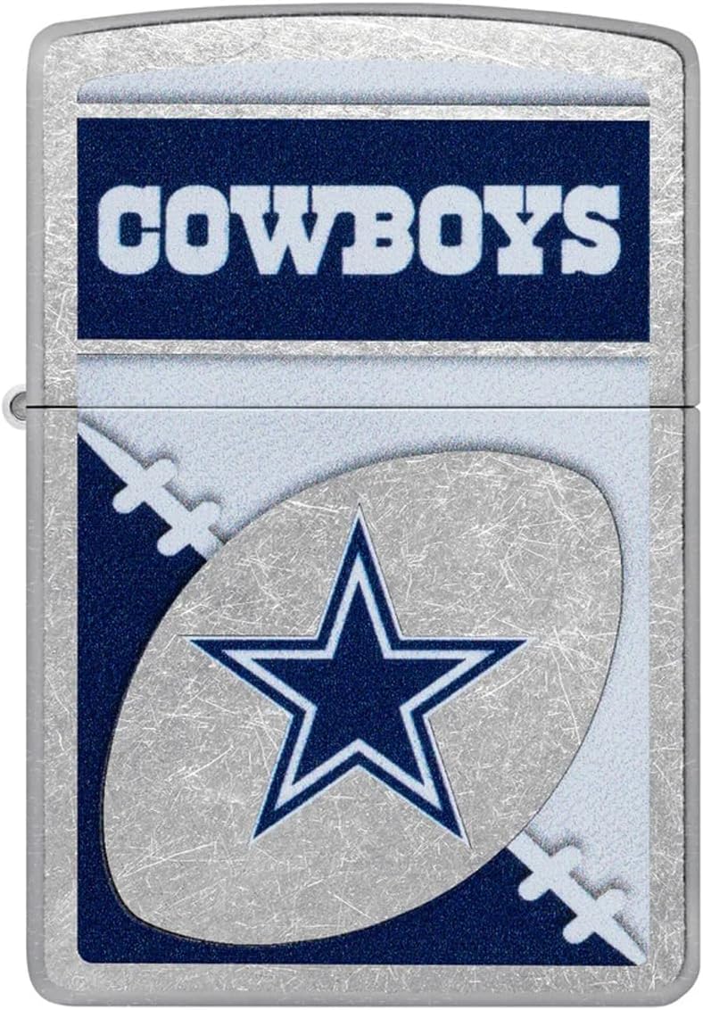 Personalized Zippo Latest Style Lighter NFL - Free Laser Engraving (Dallas)