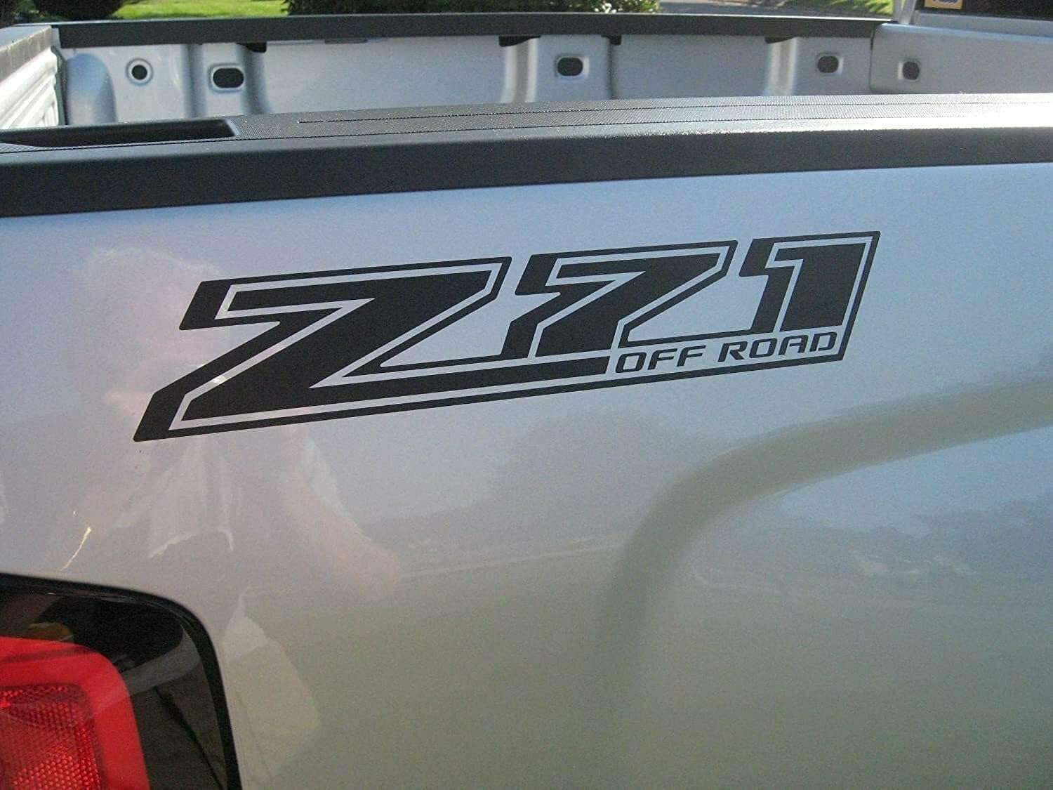 Set Of 2 - Z71 Off Road Decals Stickers Chevy Silverado GMC - Foto 14
