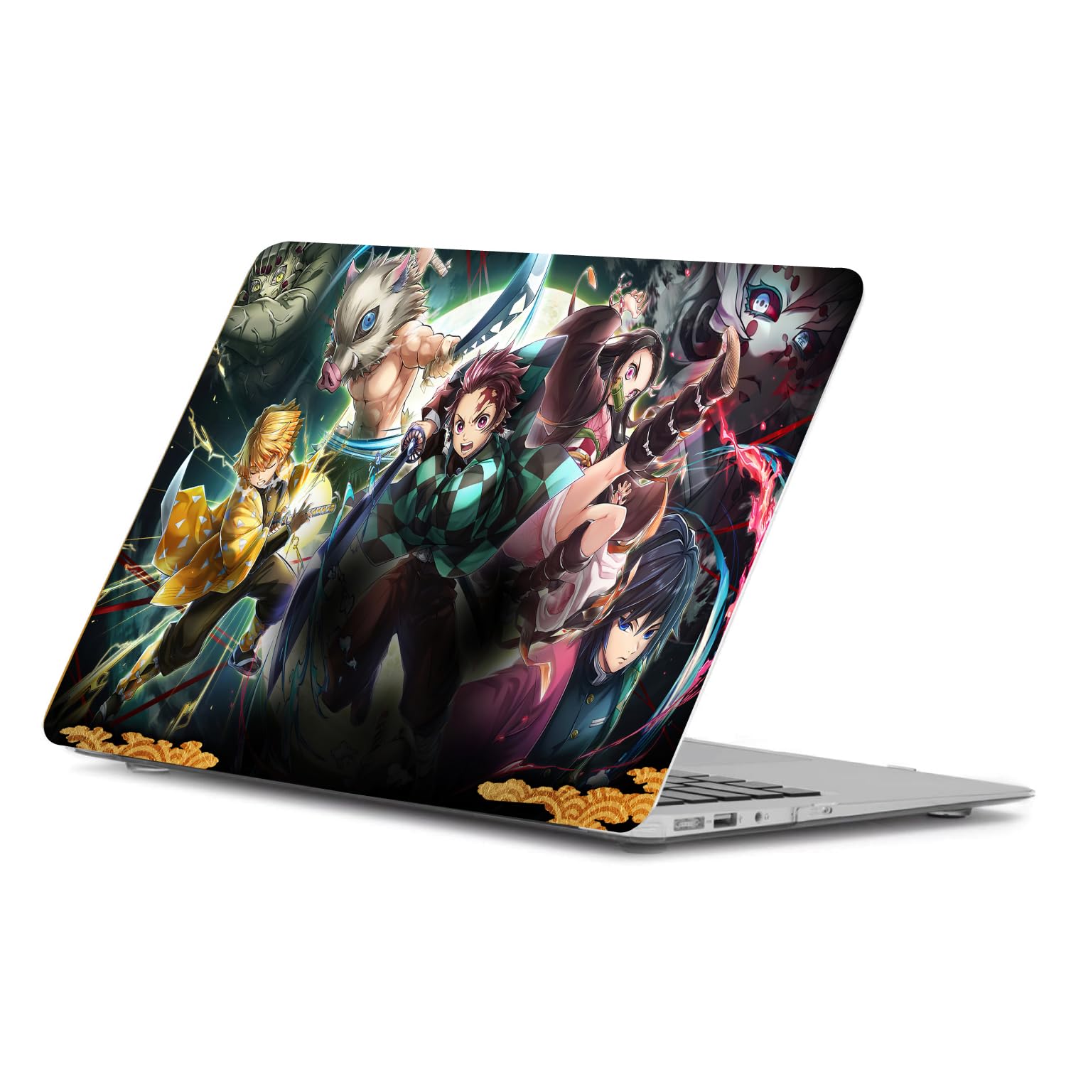 VVWV® Deemon Slayers Laptop Skin Vinyl Stickers Suitable for All Laptop Multicolour Decor Sticker with Trackpad Sticker (L x H 16 x 11 Inch) (B0D8TL8F4F) Amazon Price History, Amazon Price Tracker