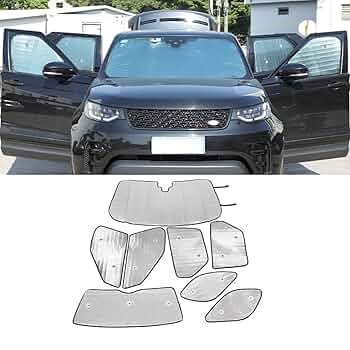 【GW限定値下】LANDROVER DISCOVERY5 純正サンシェード 専用設計】USランドローバー純正 サンシェード/日除け LANDROVER