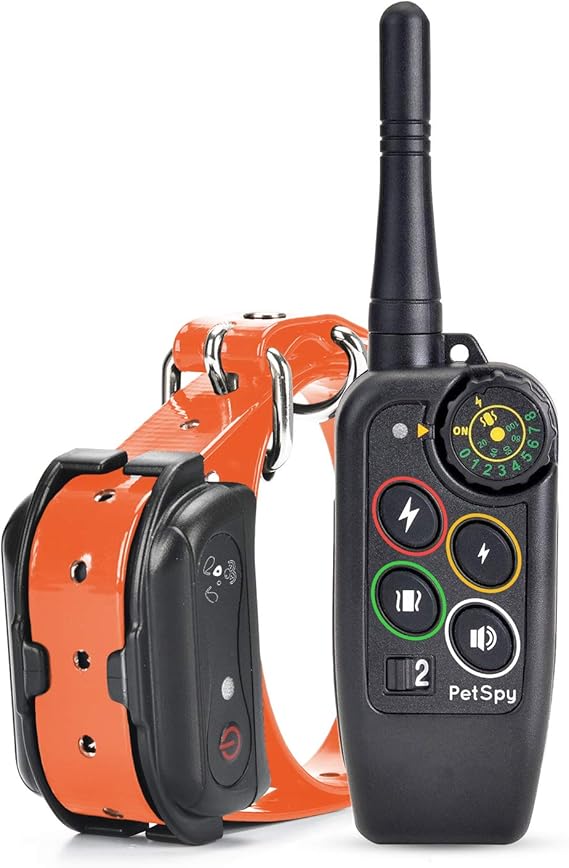 PetSpy M686 Premium Dog Training Shock Collar for Dogs with Vibration