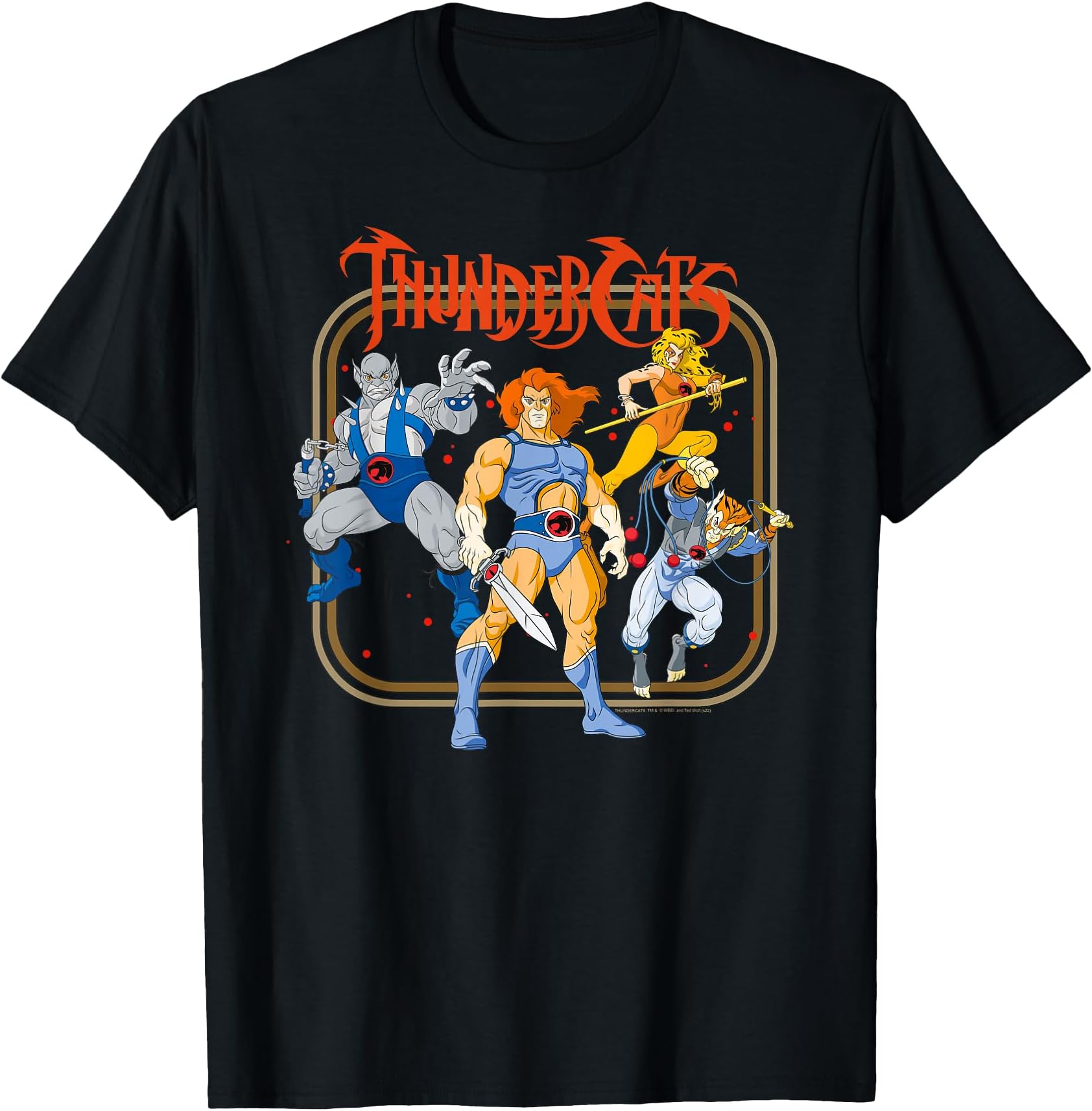 Thundercats Group Shot Framed T-Shirt