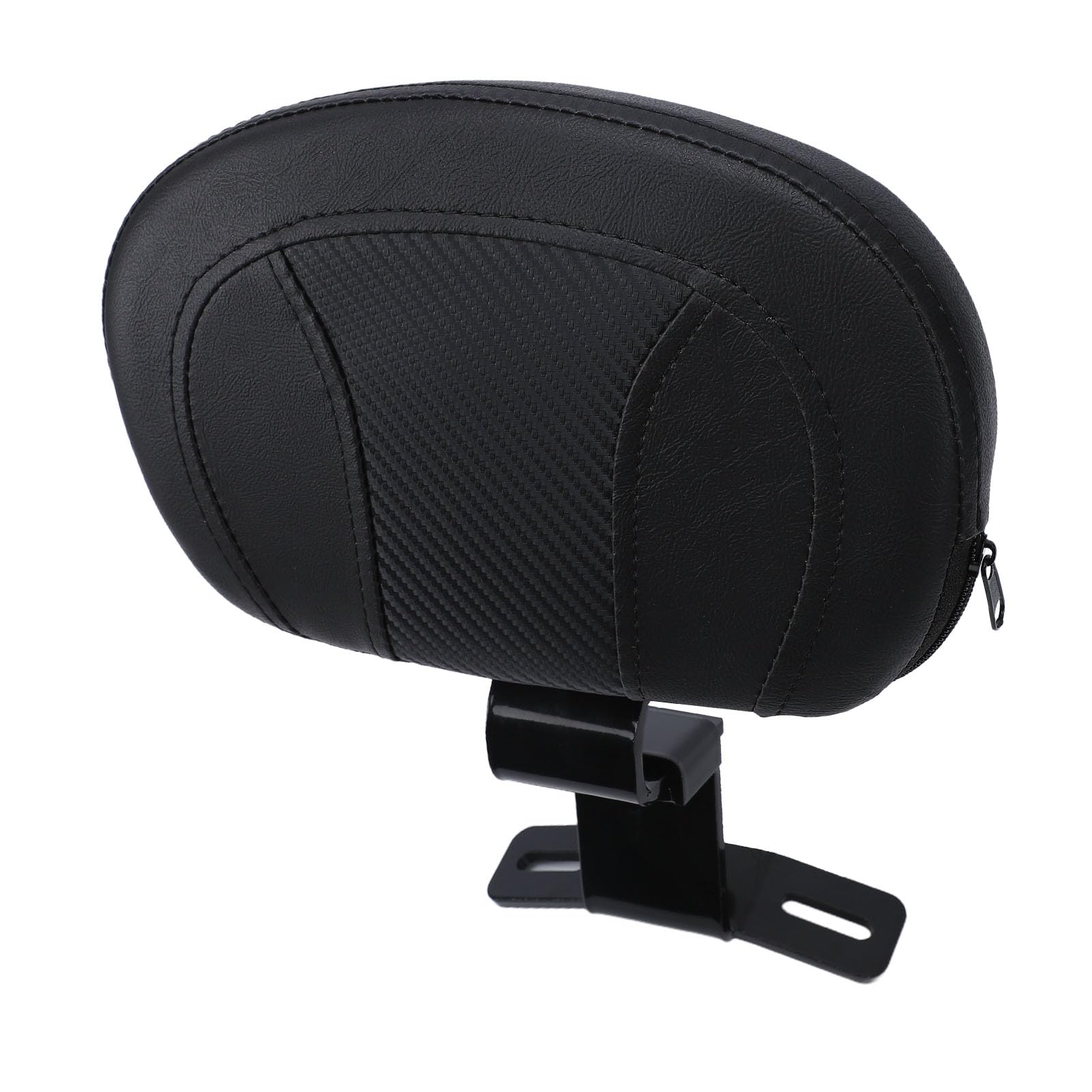 Zunate Regulowane Oparcie Kierowcy Motocykla |Do Touring Electra Glide 2009-2022, Siedzenia Podwójne, Podkładka Podparcia Lędźwiowego Ergonomiczna Skóra Syntetyczna