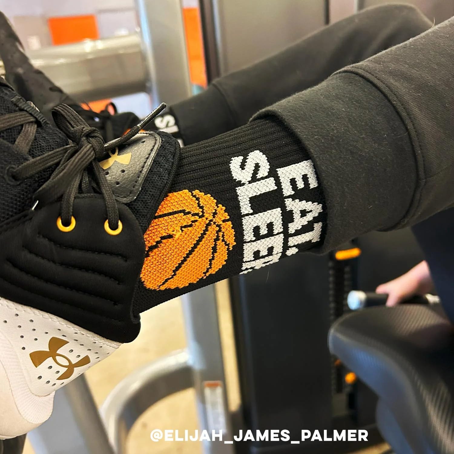 ChalkTalkSPORTS Basketball Socks - Cushioned Mid-Calf Crew - Youth & Adult | Moisture-Wicking Performance Blend, Athletic Basketball Gear, Stay-Up Technology, Arch Support, Breathable, Boys and Men