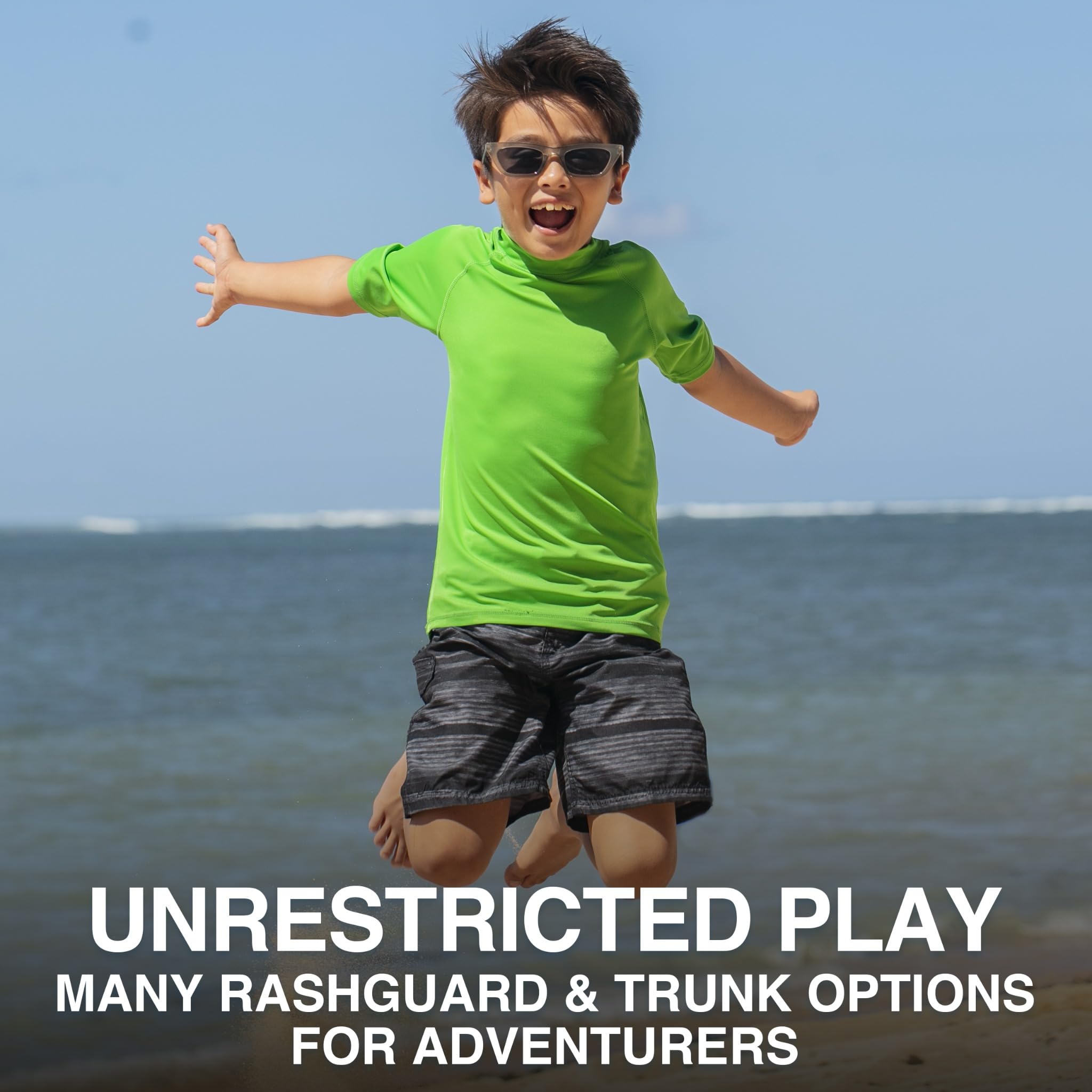 Kanu Surf Boys' Fiji UPF 50+ Sun Protective Rashguard