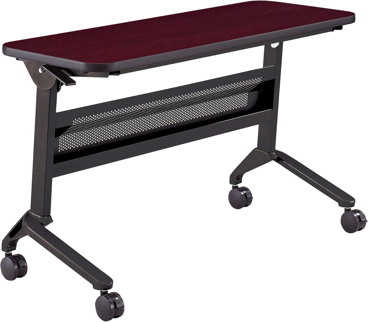 Safco Products Flip-N-Go Training Table, Biltmore Cherry