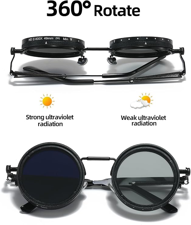 Adjustable Filter Glasses