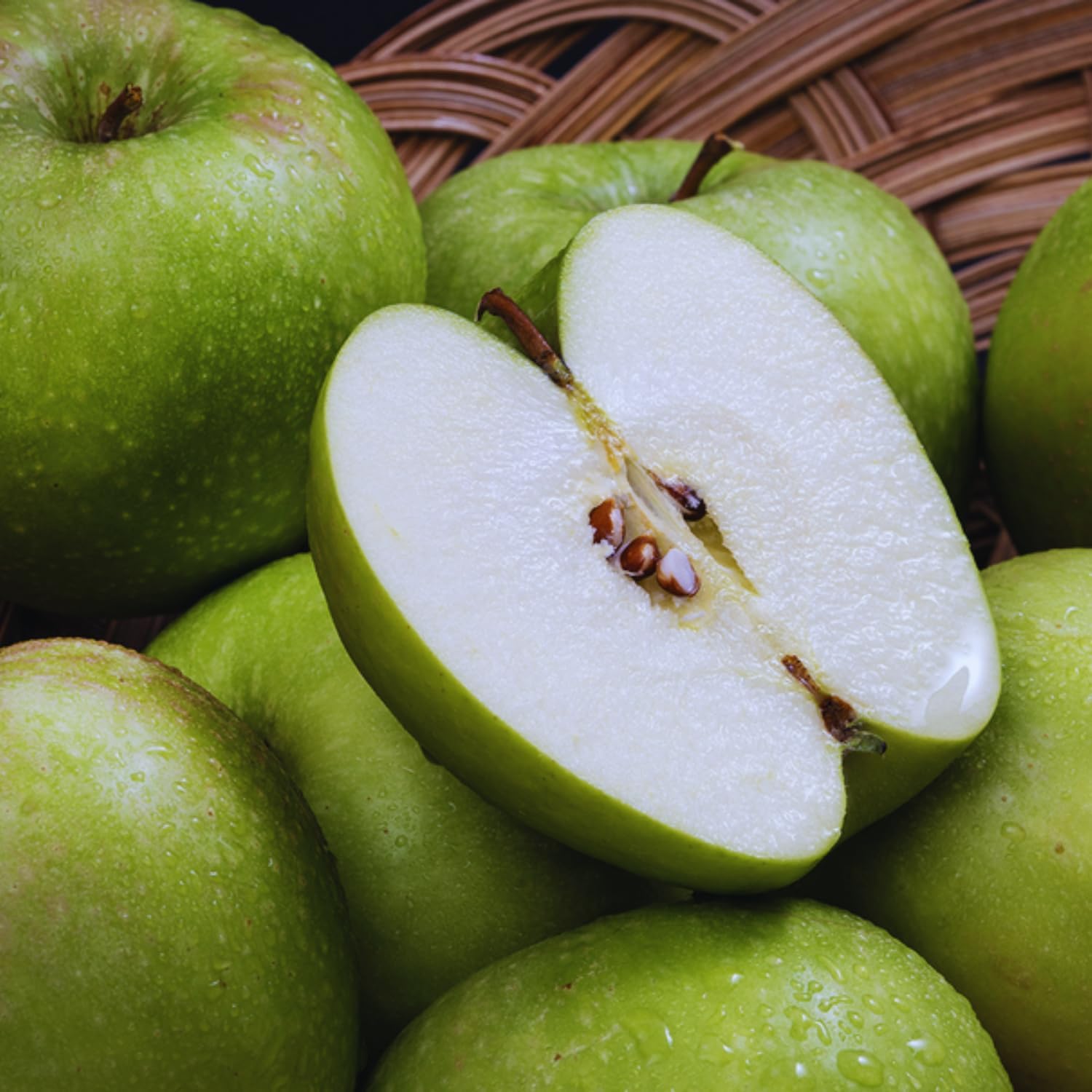 Granny Smith Apple Tree Live Plant, 2 Feet Tall, Apple Plant Live for Home Orchard, Sweet Fruit Plant