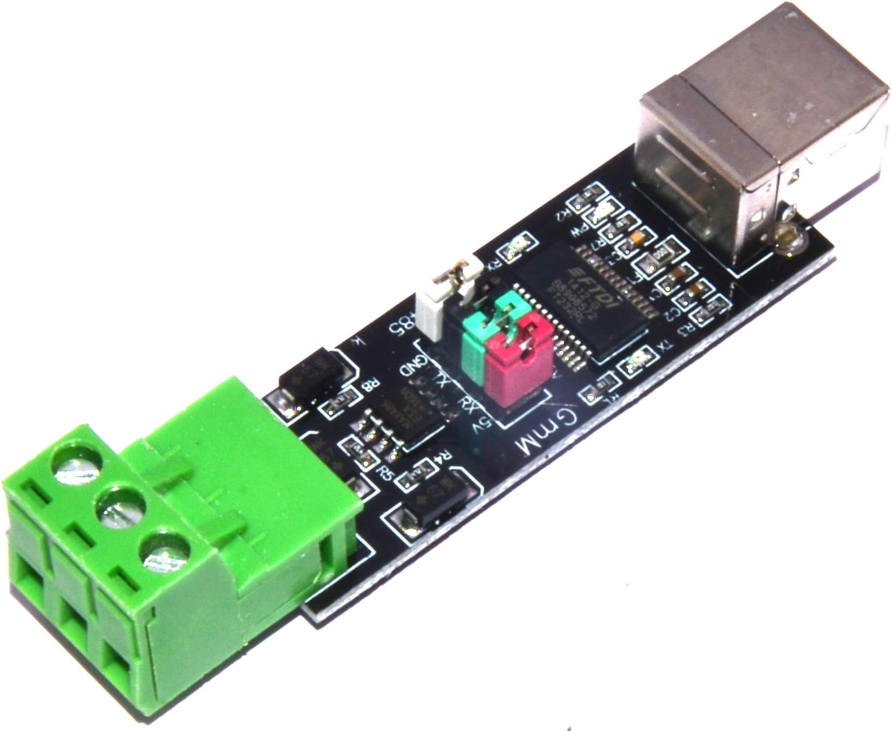 USB 2.0 to TTL RS485 Serial Converter Adapter FTDI PCB Module FT232RL SN75176 Double Function for Protection
