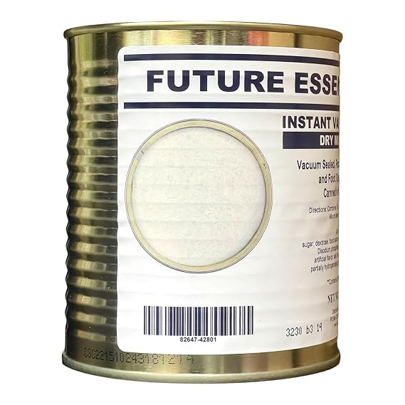 Future Essentials Instant Vanilla Pudding Mix #2.5 Can 10 Year Shelf Life