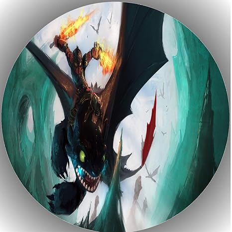 drachenz�hmen tortenaufleger