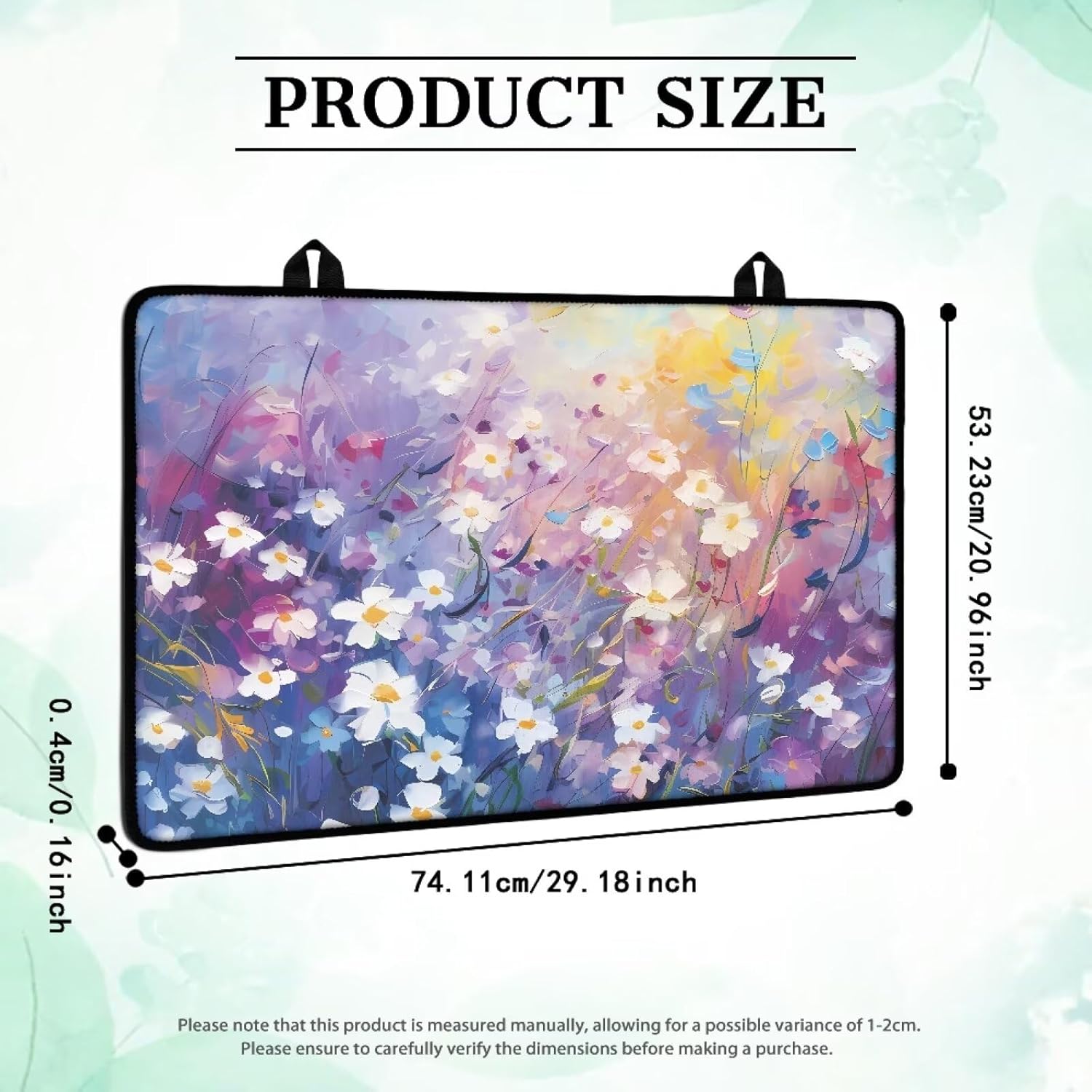 Babrukda Purple Flowering Shrubs Stove Cover for Electric Stove Top Fashion Stove Cover with Hanging Loops Foldable Cooktop Cover Kitchen Accessories Heat Resistant Countertop Protector Gifts