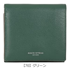 新品未使用 マッキントッシュロンドン コンパクトウォレット グリーン 財布 Amazon.co.jp: [マッキントッシュ ロンドン] 二つ折り財布