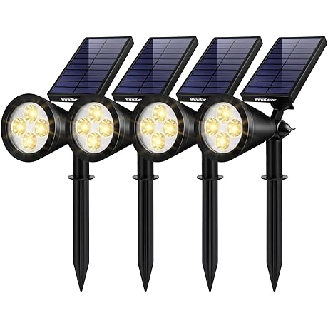 InnoGear Outdoor Solar Garden Lights, Waterproof Pathway Landscape Lighting