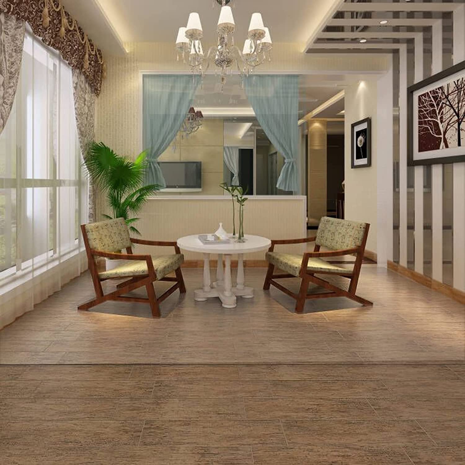 Hard-Floor Chair Mats 1 5mm Computer Chair Mat for Hard Floors PVC Transparent Protector for Hard Surfaces Home
