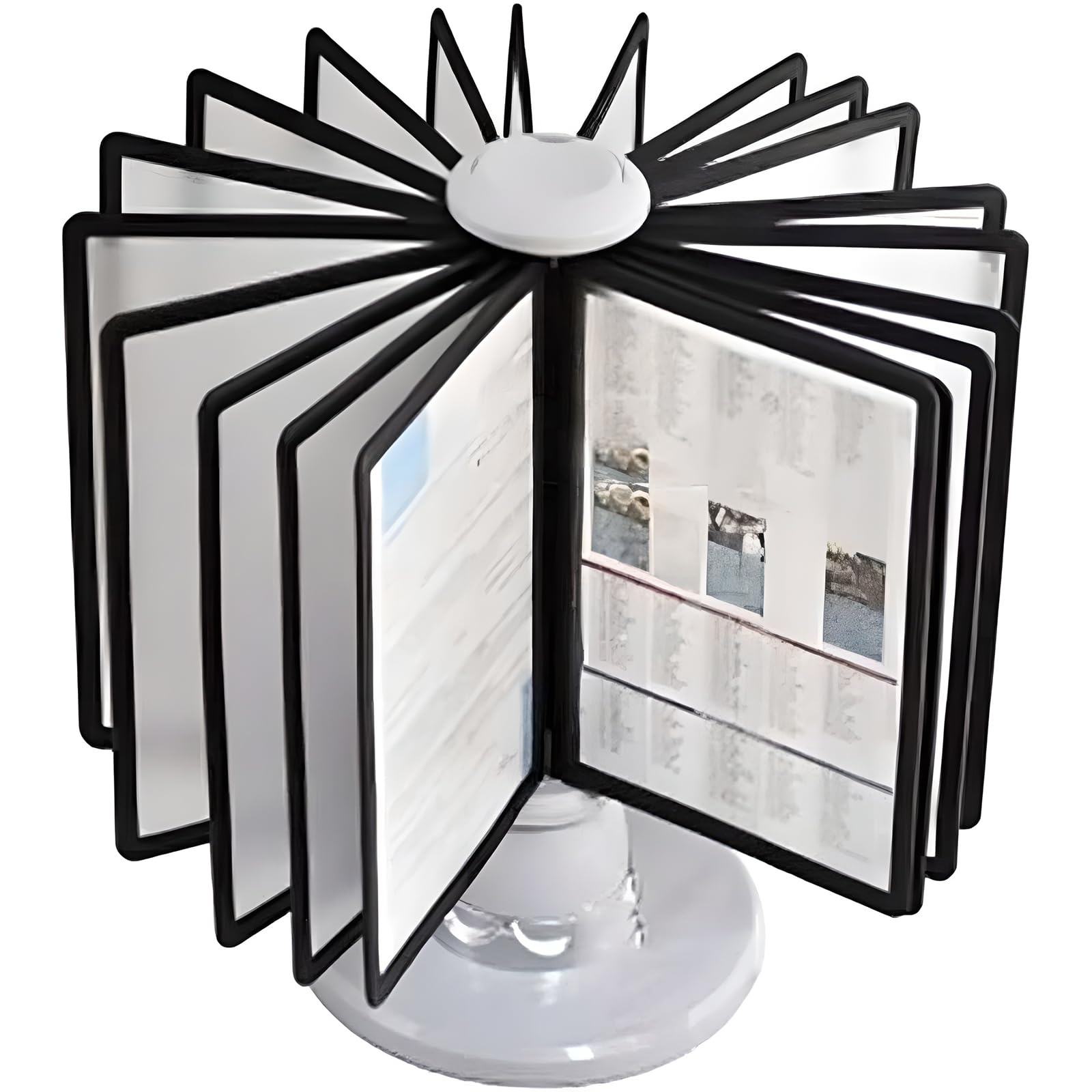 Système de tableau d'affichage de bureau avec 20 panneaux double face pour document A5