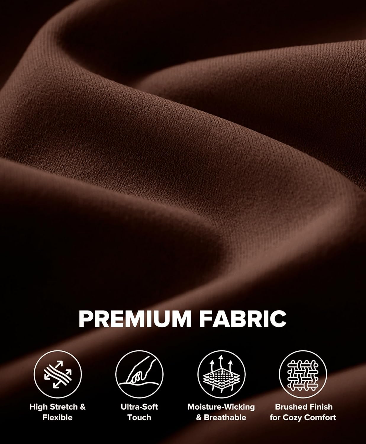 BRXL Butt Lifting Workout Leggings for Women Tummy Control Pockets 7/8 Length 25" No Front Seam High Waist Gym - Image 7