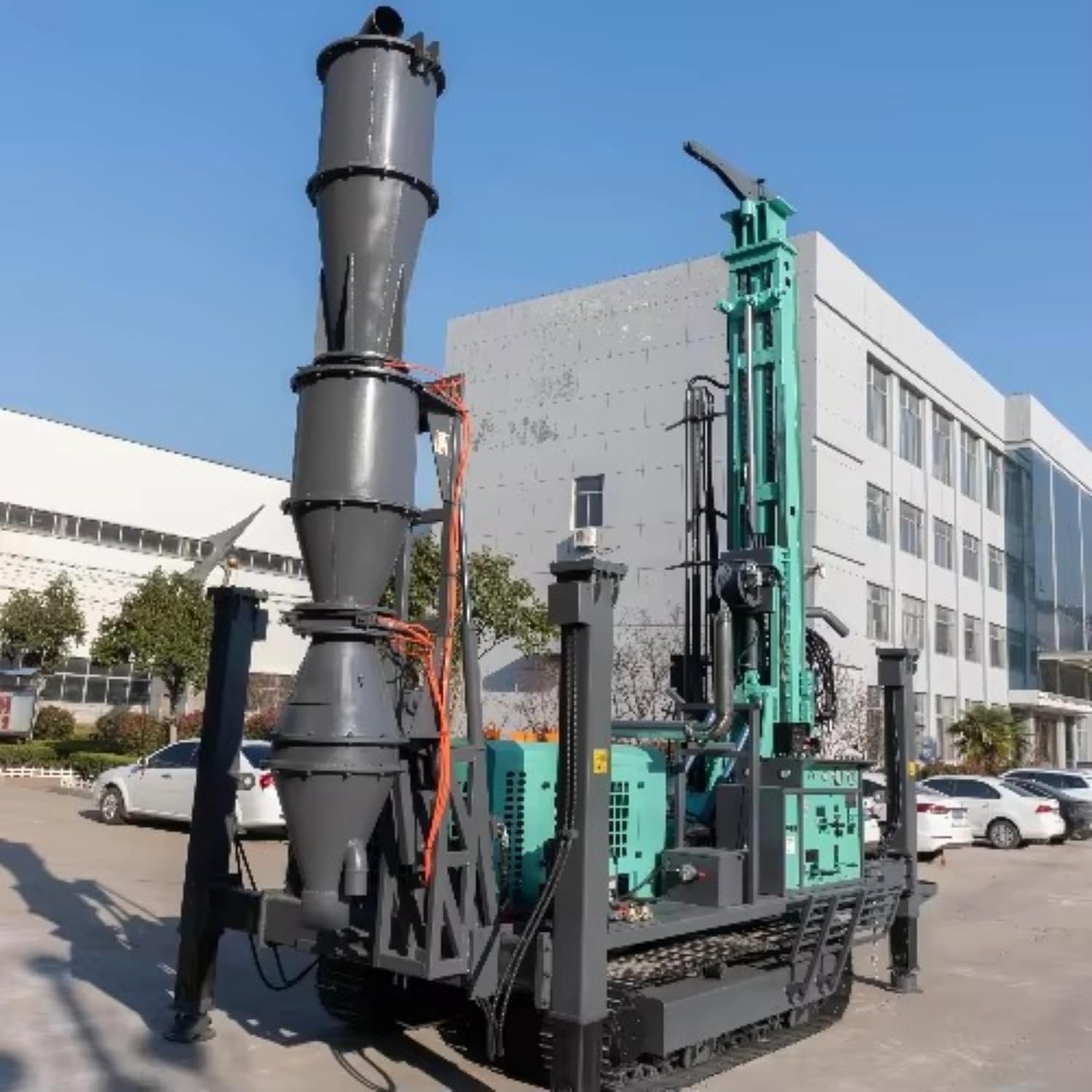 Mobile Diamond Core Drilling Rig – RC Drill Rig Crawler Drilling Equipment for Mining Exploration – Customizable Features for Efficient Borehole Drilling and Core Sampling