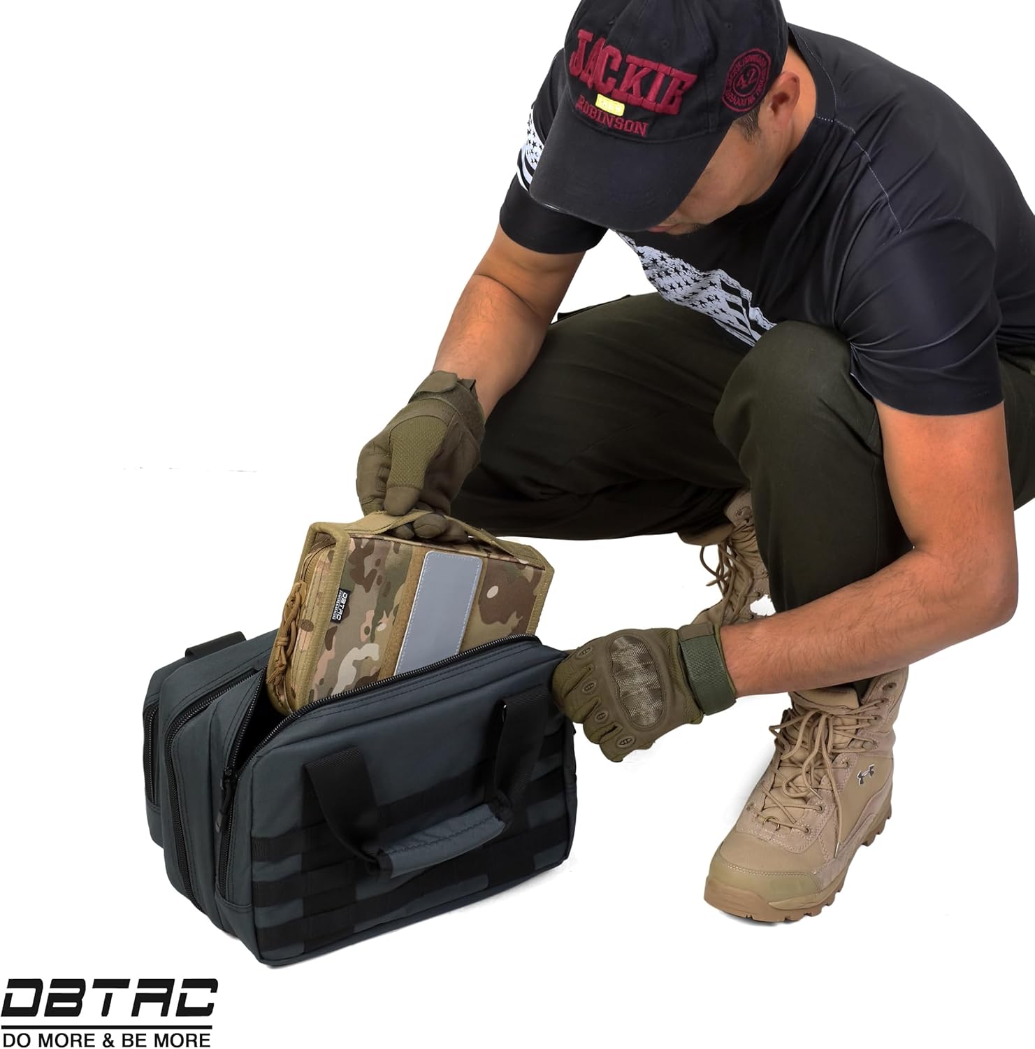 DBTAC Range Bag Extra Small + Pistol Case (CP Camo)