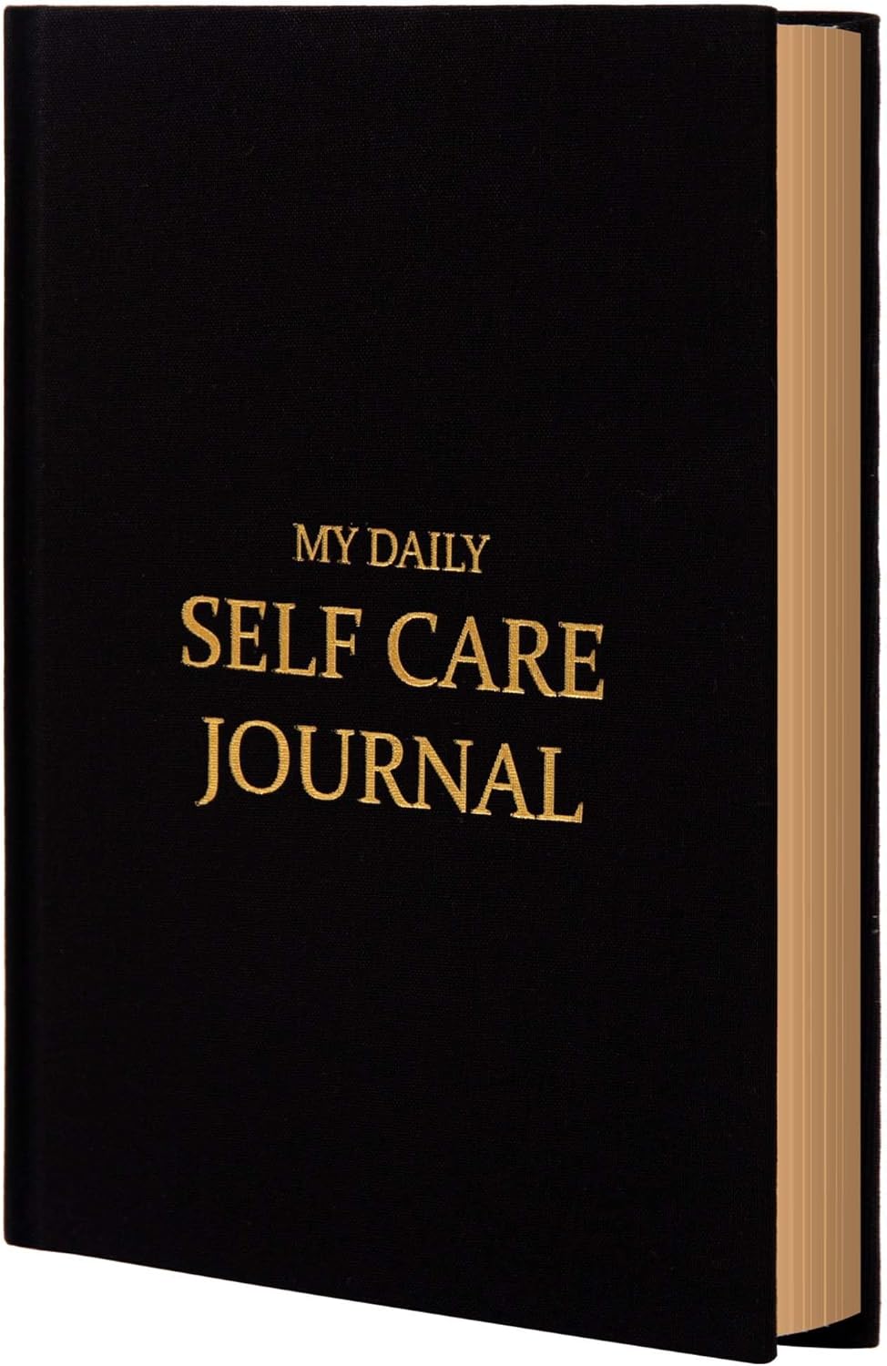 Self-Care Journal Book, Gratitude Journal, Happiness A5 Notebook Fabric Book Planner, A Daily Diary for Women with Guided Self Reflection Prompts