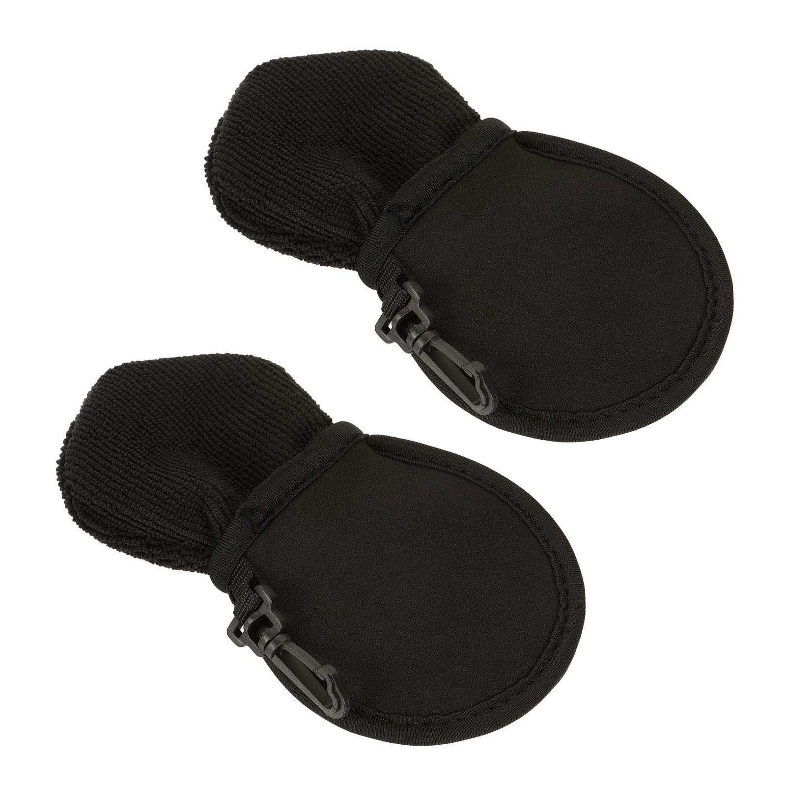 Bolsa de limpieza portátil de golf M METERXITY, paquete de 2 arandelas de bolas doradas en negro 7