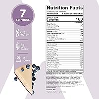 Vista 2 de TransformHQ Batido en polvo de reemplazo de comidas, 7 porciones (tarta de queso de arándanos), sin gluten, sin OMG