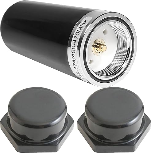 Anina Antena móvil de montaje NMO de radio de coche Antena de montaje de doble banda VHF UHF NMO antena Wtapa de lluvia para radioaficionado