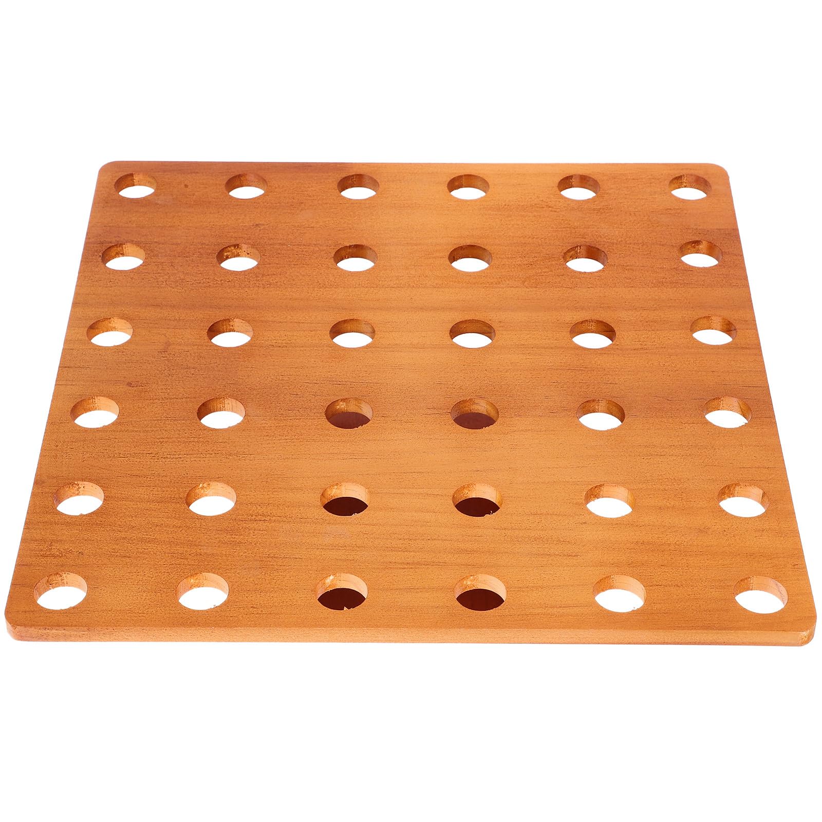 Porte-cornets en bois anti basculement pour glaces et desserts