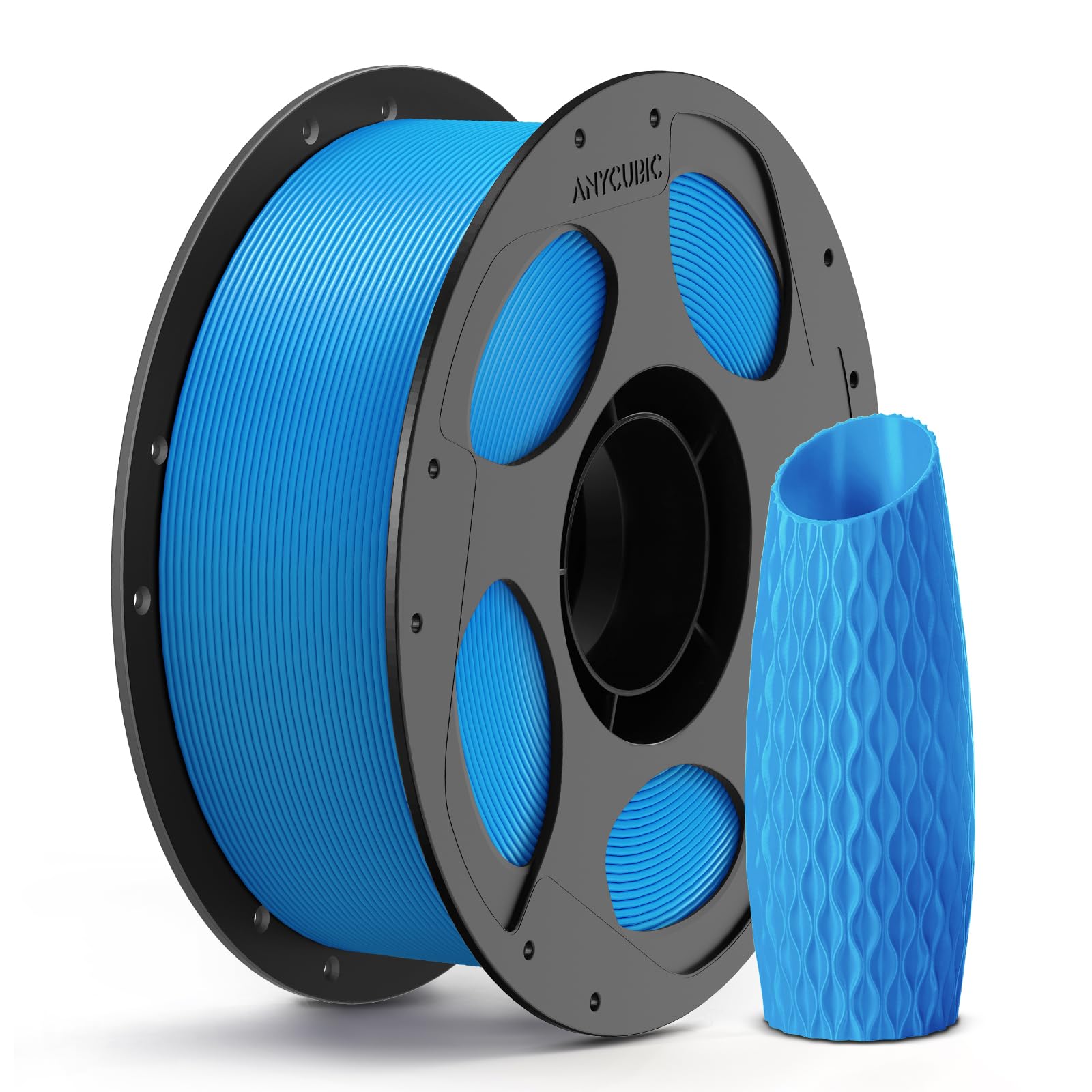 ANYCUBIC PLA 3D Printer Filament, RFID 3D Printing PLA Filament 1.75mm Dimensional Accuracy +/- 0.02mm, 1KG Spool (2.2 lbs), Cyan-picture-17