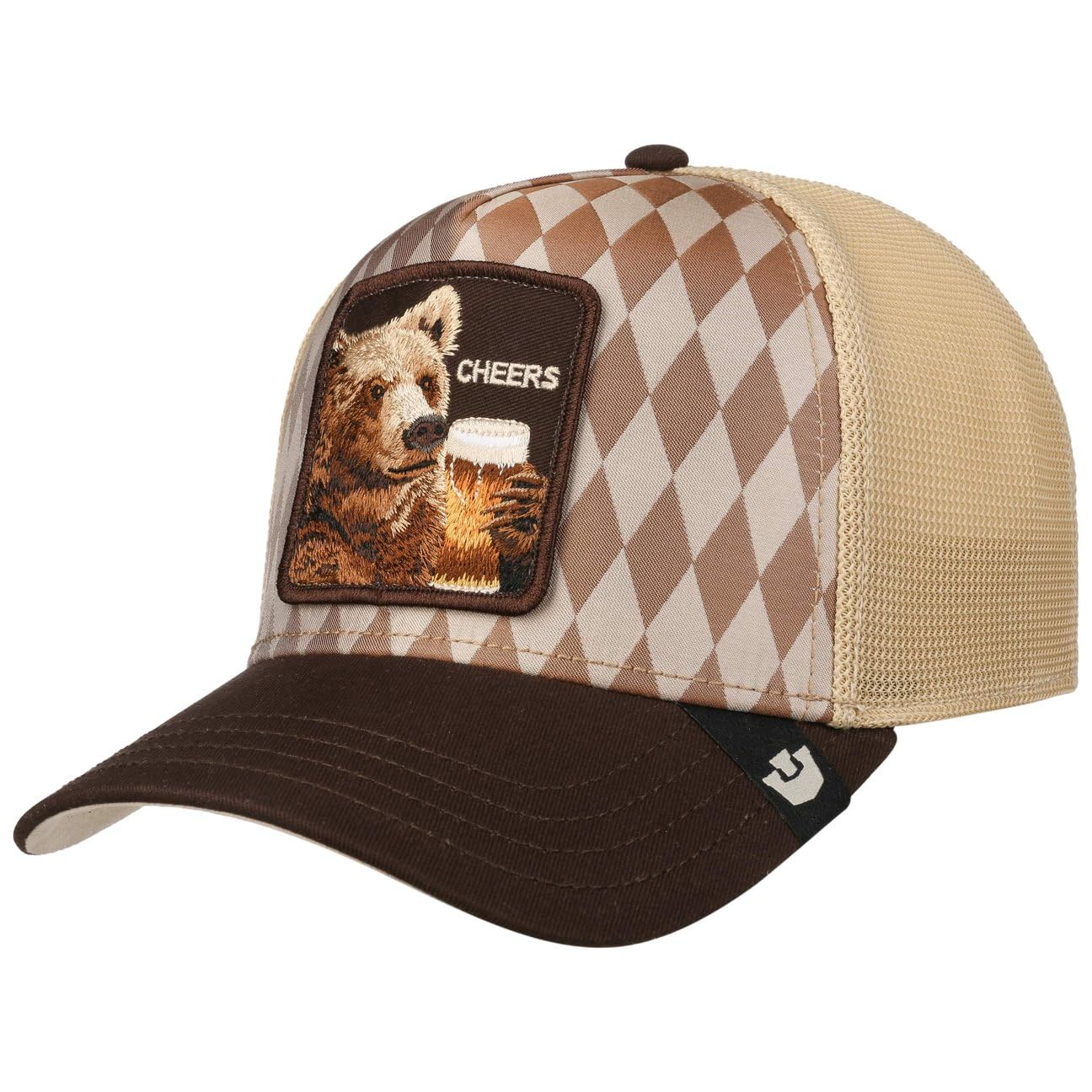 Goorin Bros. Cheers Trucker Cap Basecap Baseballcap Truckercap Meshcap Damen/Herren - Snapback, mit Schirm Frühling-Sommer Herbst-Winter Frühjahr Sommer Herbst Winter