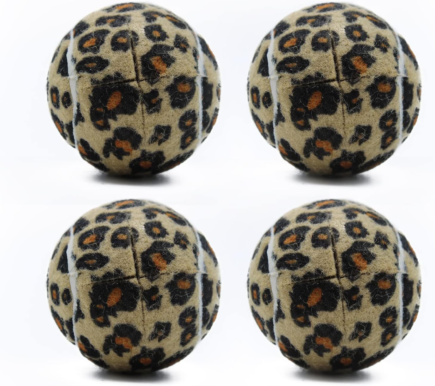 Magicorange 4 PCS Precut Walker Tennis Balls for Furniture Legs and Floor Protection, Heavy Duty Long Lasting Felt Pad Glide Coverings