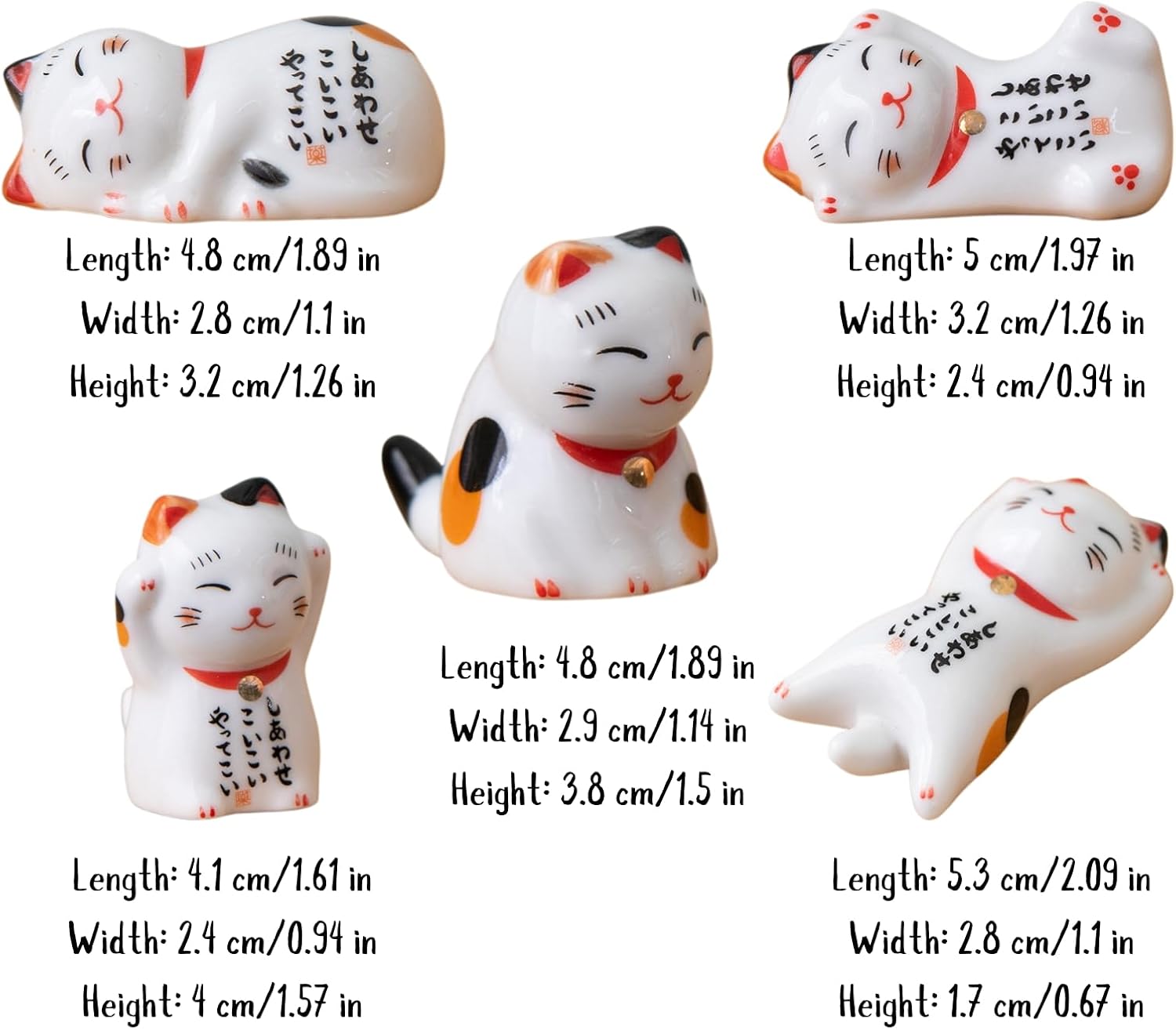 Ceramic Chopstick Holder - Playful Cat Shape in Soft Beige, High-Quality Porcelain Rest for Chopsticks and Accessories, Functional Japanese-Inspired Decor for Dining, Office - Easy to Maintain