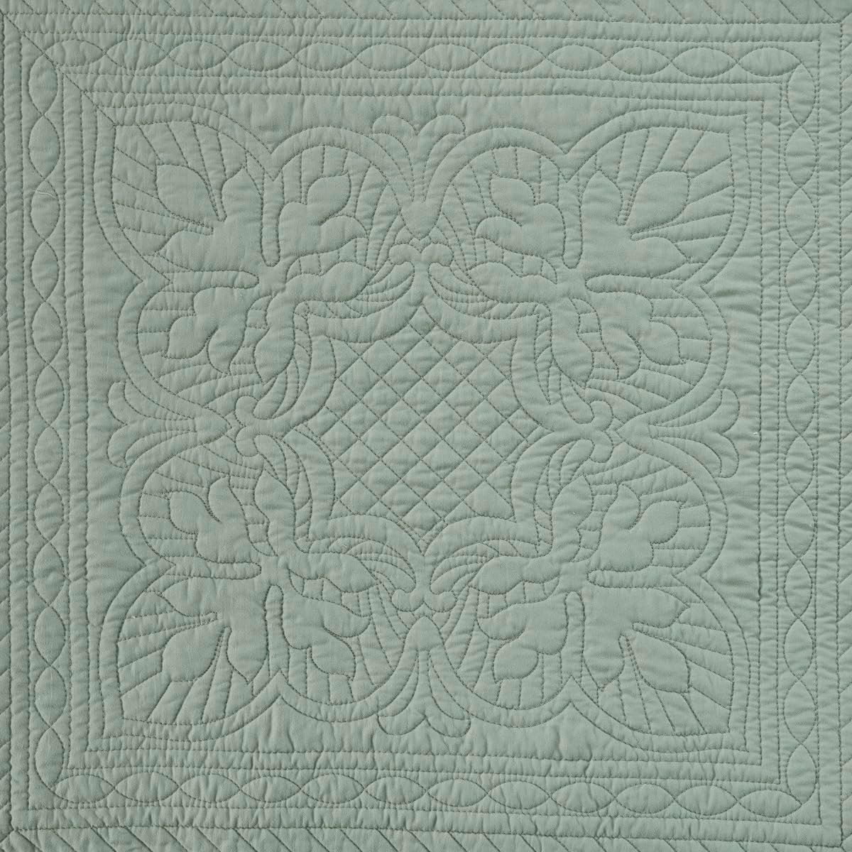 6 Pcs Reversible Scalloped Edge Daybed Cover Set Seafoam Daybed