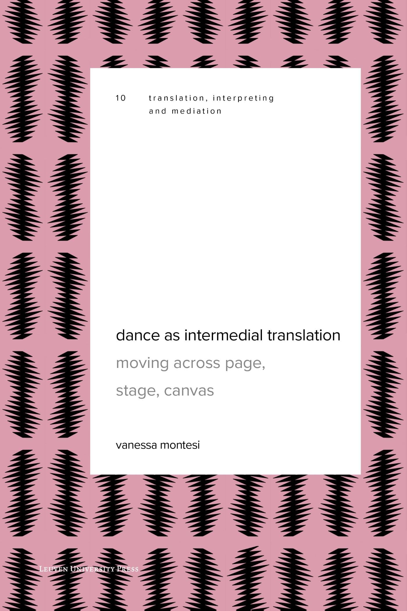 Livre Dance as Intermedial Translation pour enrichir votre bibliothèque artistique