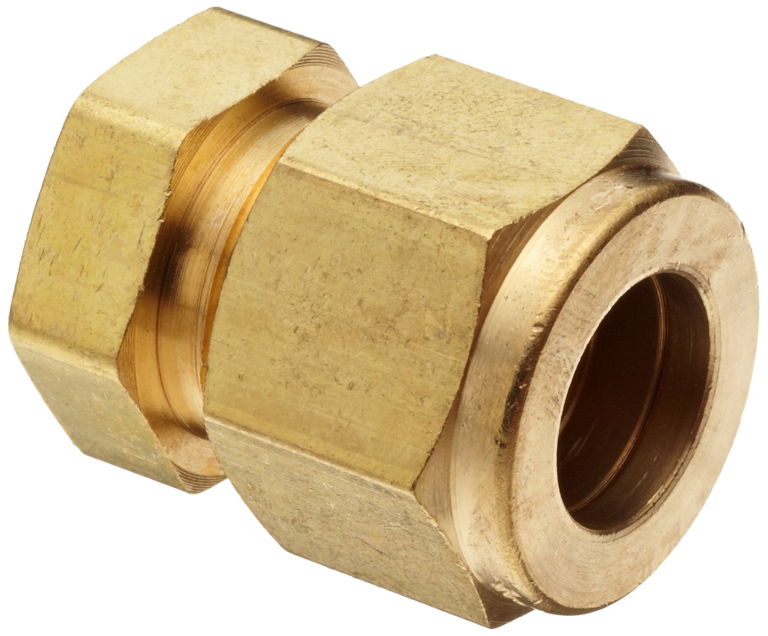 Parker A-Lok 1BLEN1-B Brass Compression Tube Fitting, Cap, 1