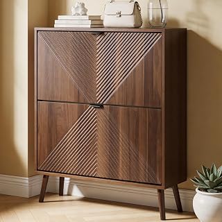 Freestanding Shoe Cabinet Storage for Entryway