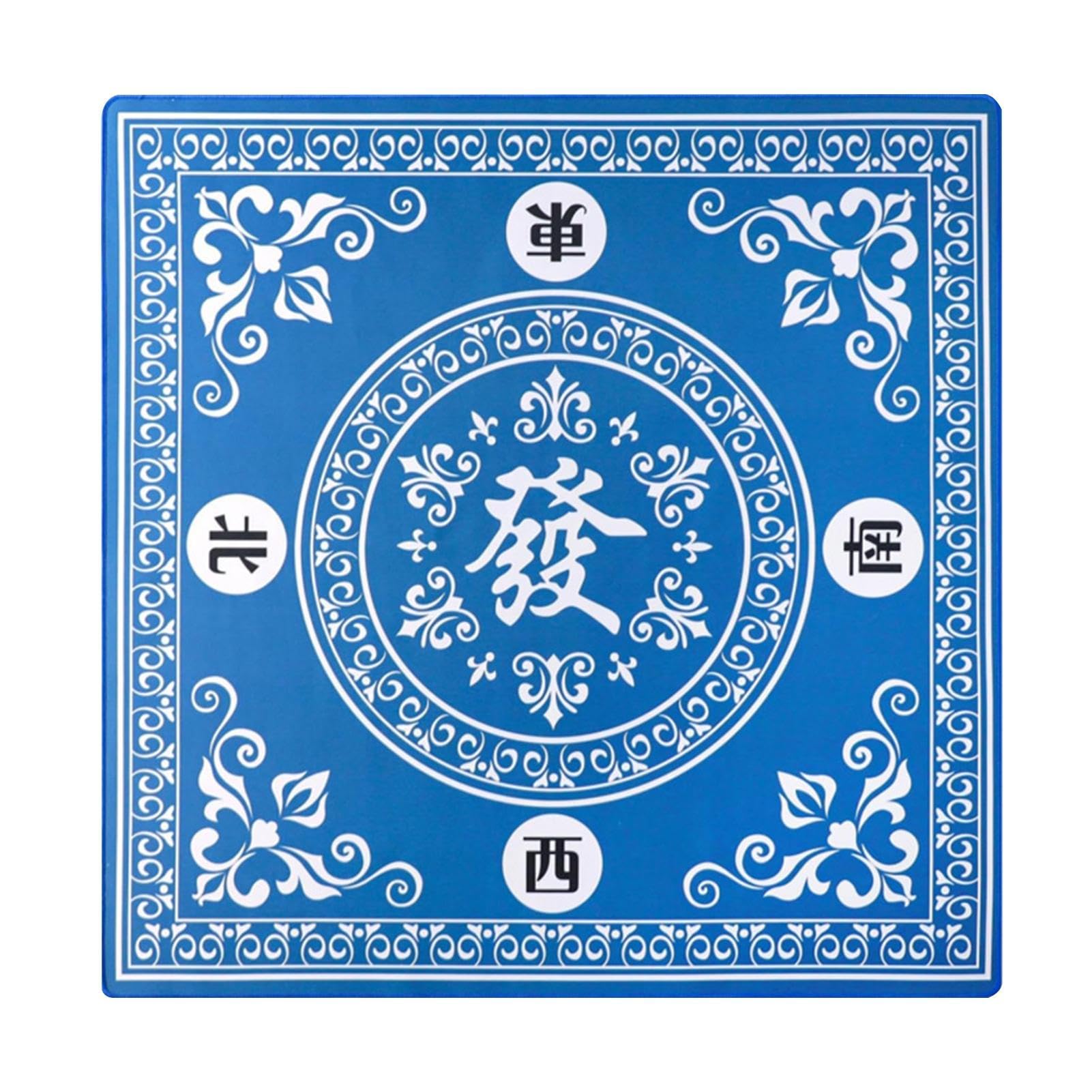 Mata stołowa Mahjong – 80 x 80 cm, kwadratowa mata na stół do gier